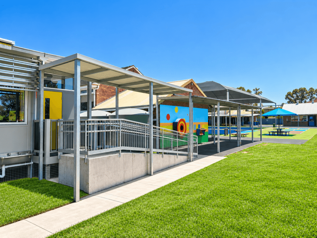 Bald Face Public School Covered Walkway — image 4