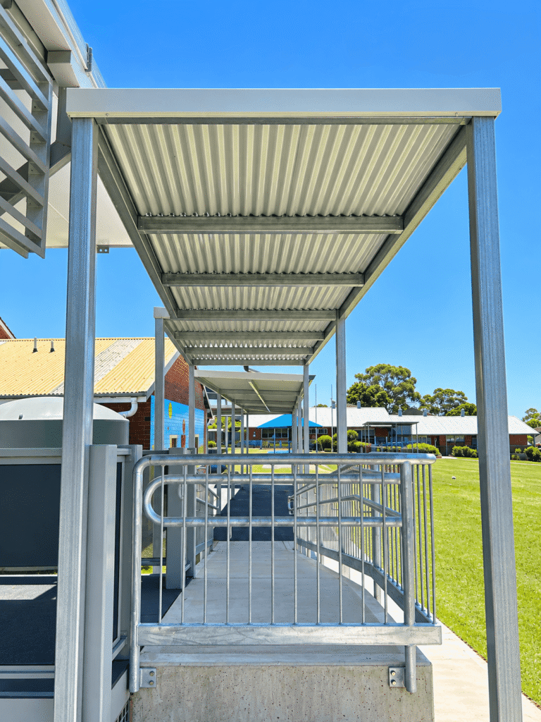 Bald Face Public School Covered Walkway — image 5