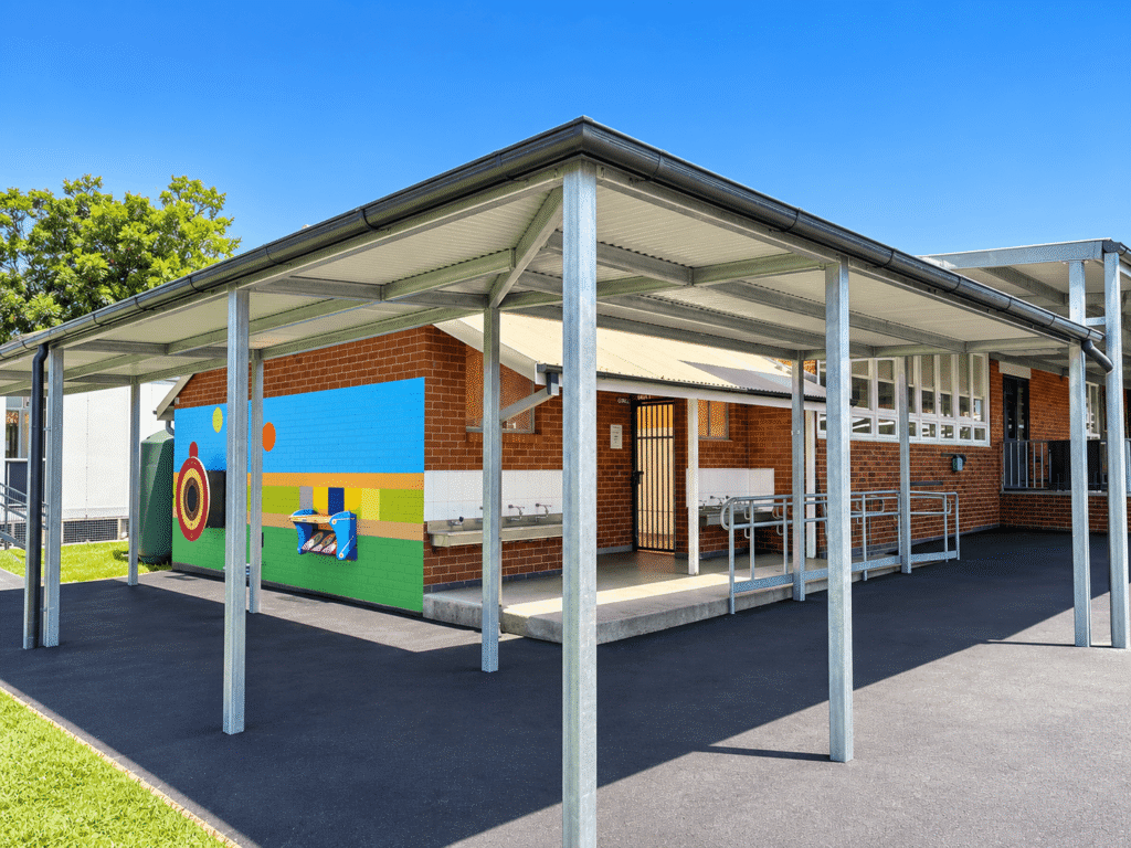 Bald Face Public School Covered Walkway — image 3