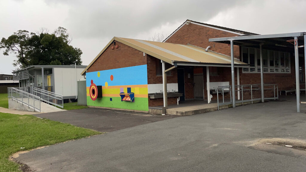 Bald Face Public School Covered Walkway — image 2