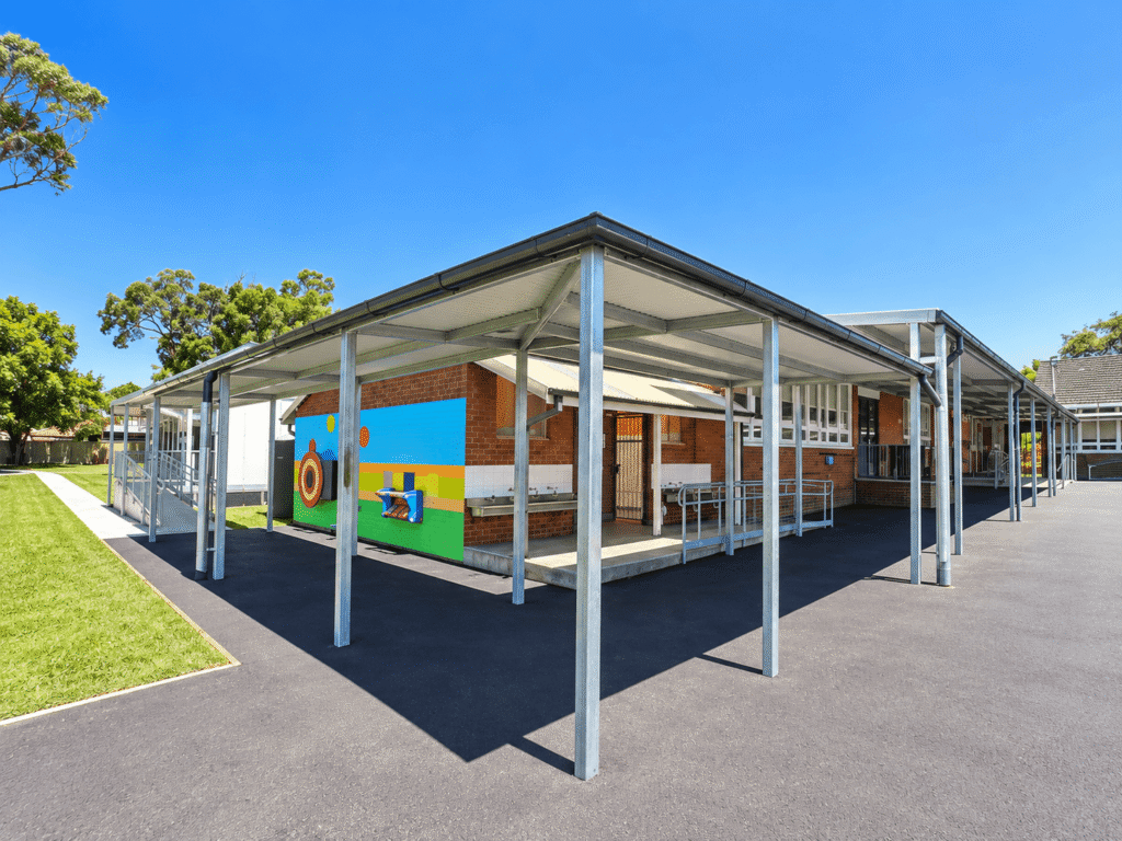Bald Face Public School Covered Walkway