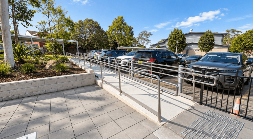 Sylvania High School Accessible Ramps